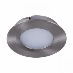 SAL Anova Recessed LED Cabinet Light, 4W, 3000K, Satin Nickel by Sunny Lighting (SAL), a LED Lighting for sale on Style Sourcebook