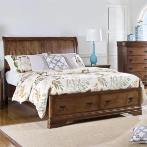 Clermont American Poplar Timber Bed, Queen by Cosyhut, a Beds & Bed Frames for sale on Style Sourcebook