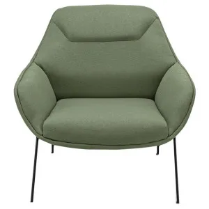 Mii Fabric Occasional Lounge Armchair, Moss Green by FLH, a Chairs for sale on Style Sourcebook
