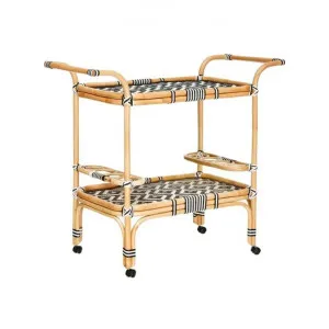 Samoa Rattan Drink Trolley by Florabelle, a Sideboards, Buffets & Trolleys for sale on Style Sourcebook