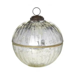 Veolia Glass Lidded Ball Candle, Large, Smoke by Florabelle, a Candles for sale on Style Sourcebook