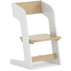 Boori Oslo Wooden Adjustable Study Chair, Barley White / Almond by Boori, a Kids Chairs & Tables for sale on Style Sourcebook