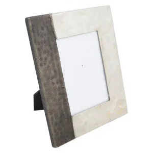 Wenona Welding Aluminium Photo Frame, 4x6" by Casa Uno, a Photo Frames for sale on Style Sourcebook