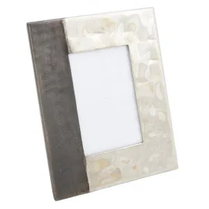 Wenona Welding Aluminium Photo Frame, 5x7" by Casa Uno, a Photo Frames for sale on Style Sourcebook