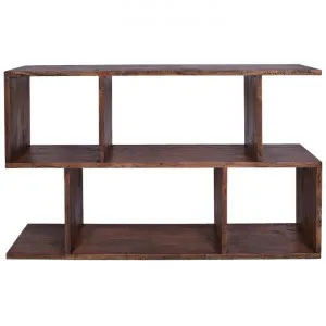 Wendell Mango Wood Low Display Shelf, Honey Brown by Affinity Furniture, a Wall Shelves & Hooks for sale on Style Sourcebook