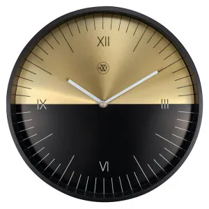 NeXtime Liria Metal Round Wall Clock, 30cm by NexTime, a Clocks for sale on Style Sourcebook
