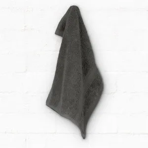 Algodon St Regis Cotton Face Washer, Charcoal by Algodon, a Towels & Washcloths for sale on Style Sourcebook