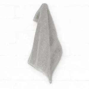 Algodon St Regis Cotton Face Washer, Silver by Algodon, a Towels & Washcloths for sale on Style Sourcebook