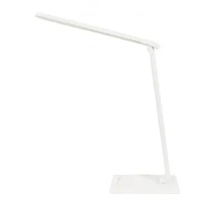 Luke Touch Dimming LED Task Lamp with USB Port, CCT, White by Oriel Lighting, a Desk Lamps for sale on Style Sourcebook