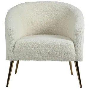 Narira Faux Lambskin Accent Amrchair by ArteVista Emporium, a Chairs for sale on Style Sourcebook