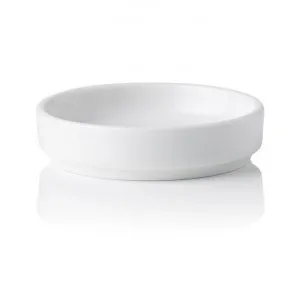 Noritake Stax Commercial Grade White Porcelain Sauce Dish, Set of 4 by Noritake, a Plates for sale on Style Sourcebook