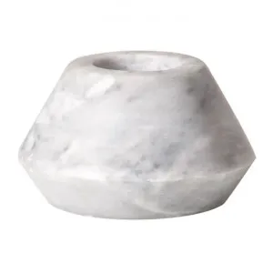 Elementer Trap Marble Tealight Holder, Grey by Superb Lifestyles, a Home Fragrances for sale on Style Sourcebook