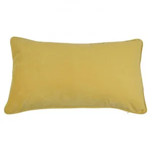 Bondi Velvet Lumbar Cushion Cover, Sunshine by COJO Home, a Cushions, Decorative Pillows for sale on Style Sourcebook