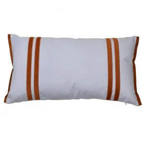 Cottesloe Velvet & Cotton Lumbar Cushion Cover, Mango by COJO Home, a Cushions, Decorative Pillows for sale on Style Sourcebook