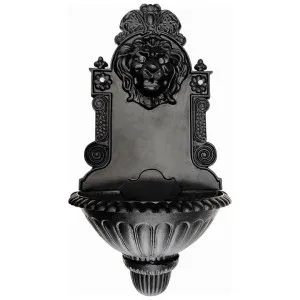 Kingsland Cast Iron Garden Wall Fountain (Fountain Only), Black by CHL Enterprises, a Ponds & Water Features for sale on Style Sourcebook