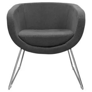 Splash Cube Fabric Armchair, Charcoal by Rapidline, a Chairs for sale on Style Sourcebook