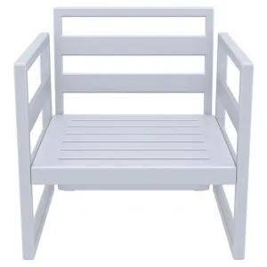 Siesta Mykonos Outdoor Lounge Armchair, Silver Grey by Siesta, a Outdoor Chairs for sale on Style Sourcebook