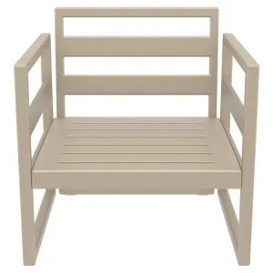 Siesta Mykonos Outdoor Lounge Armchair, Taupe by Siesta, a Outdoor Chairs for sale on Style Sourcebook
