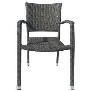 Clemence Resin Wicker Outdoor Dining Chair by CHL Enterprises, a Outdoor Chairs for sale on Style Sourcebook