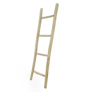Thiago Teak Timber Indoor / Outdoor Ladder Rack, 165cm by Room and Co., a Wall Shelves & Hooks for sale on Style Sourcebook