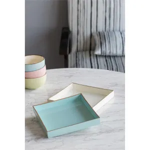 Massillon Square Tray, White by Affinity Furniture, a Trays for sale on Style Sourcebook