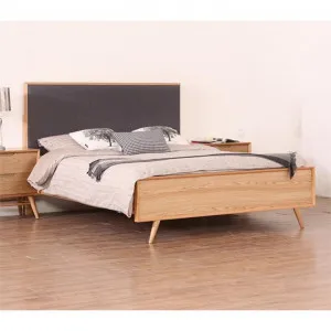 Assens Chestnut Timber Bed, King by Glano, a Beds & Bed Frames for sale on Style Sourcebook