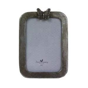 Butterfly Resin Photo Frame, 4x6" by French Country Collection, a Photo Frames for sale on Style Sourcebook