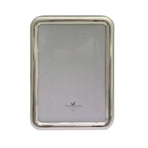 Oslo Silver Plated Steel Photo Frame, Large by French Country Collection, a Photo Frames for sale on Style Sourcebook