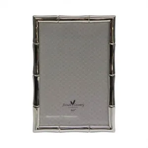 Lina Silver Plated Steel Photo Frame, Small by French Country Collection, a Photo Frames for sale on Style Sourcebook