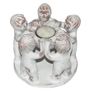 Kavala Terracotta Tealight Holder by Casa Uno, a Home Fragrances for sale on Style Sourcebook