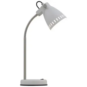 Nova Metal Task Lamp, White by Telbix, a Desk Lamps for sale on Style Sourcebook