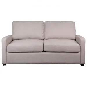 Zac Fabric Pull Out Sofa Bed, 2 Seater / Double, Nougat by Dodicci, a Sofa Beds for sale on Style Sourcebook