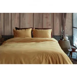 VTWonen Natural Stone Fraying Cotton Quilt Cover Set, Queen, Yellow by vtwonen, a Bedding for sale on Style Sourcebook