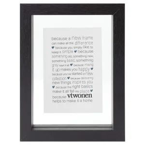 VTWonen Palofi Wooden A7 Photo Frame, Black by vtwonen, a Photo Frames for sale on Style Sourcebook