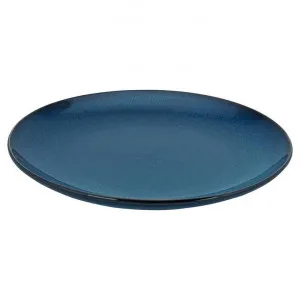 VTWonen Komi Porcelain Entree Plate, Dark Blue by vtwonen, a Plates for sale on Style Sourcebook