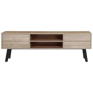 Trew Scratch Resistant 4 Drawer TV Unit, 180cm, Sonoma Oak by Viterbo Modern Furniture, a Entertainment Units & TV Stands for sale on Style Sourcebook