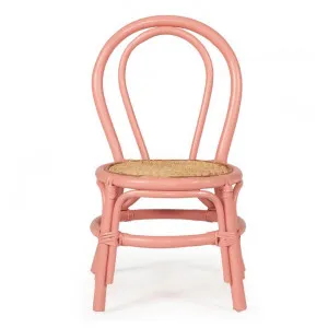 Jessie Rattan Kids Chair, Pink by Ambience Interiors, a Kids Chairs & Tables for sale on Style Sourcebook