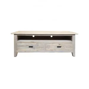 Bourdon Timber 2 Drawer TV Unit, 140cm by Montego, a Entertainment Units & TV Stands for sale on Style Sourcebook