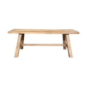 Tiance Reclaimed Elm Timber Dining Bench, 120cm by Montego, a Dining Tables for sale on Style Sourcebook