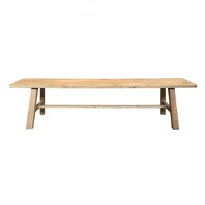 Tiance Reclaimed Elm Timber Dining Bench, 180cm by Montego, a Dining Tables for sale on Style Sourcebook