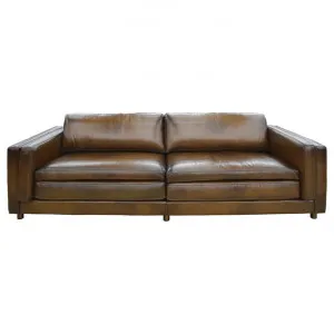 Johnston Leather Sofa, 3 Seater, Latte by Chateau Legende, a Sofas for sale on Style Sourcebook