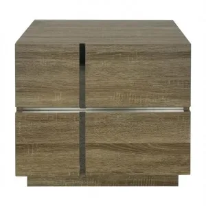 Elida Modern Bedside Table, Right, Oak by OZWorld, a Bedside Tables for sale on Style Sourcebook