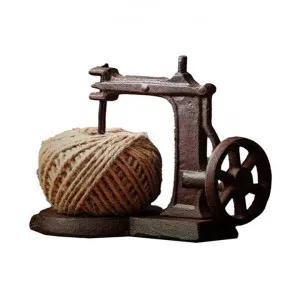 Iron Lathe Spinning Jute Yarn Holder by Paradox, a Decor for sale on Style Sourcebook