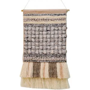 Druitt Handwoven Wool Macrame Wall Hanging by Artisan Decor, a Wall Hangings & Decor for sale on Style Sourcebook