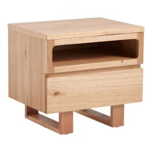 Gilmore Tasmanian Oak Timber Bedside Table by OZW Furniture, a Bedside Tables for sale on Style Sourcebook
