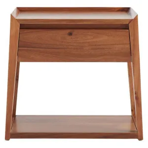 Bowes Blackwood Timber Bedside Table by OZW Furniture, a Bedside Tables for sale on Style Sourcebook