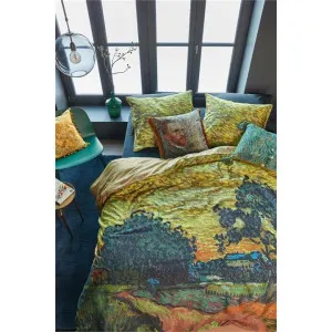 Beddinghouse Van Gogh Landscape at Twilight Cotton Sateen Quilt Cover Set, King by Beddinghouse x Van Gogh, a Bedding for sale on Style Sourcebook