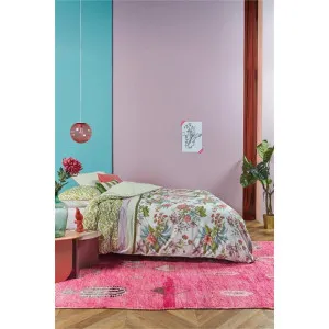Oilily Line Flower Cotton Sateen Quilt Cover Set, Queen by Oilily, a Bedding for sale on Style Sourcebook