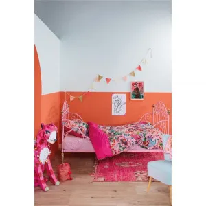 Oilily Amelie Sits Cotton Kids Quilt Cover Set, Single, Pink by Oilily, a Bedding for sale on Style Sourcebook
