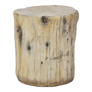 Aroba Magnesia Cement Tree Stump Stool / Side Table by Casa Uno, a Outdoor Chairs for sale on Style Sourcebook